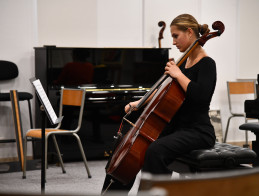 Audition de Violoncelle | Frédéric AUDIBERT & Chloé TRISCORNIA