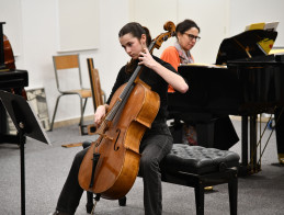 Audition de Violoncelle | Frédéric AUDIBERT & Chloé TRISCORNIA