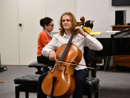 Audition de Violoncelle | Frédéric AUDIBERT & Chloé TRISCORNIA