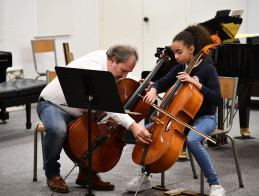 Audition de Violoncelle | Frédéric AUDIBERT & Chloé TRISCORNIA