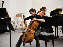 Audition de Violoncelle | Frédéric AUDIBERT & Chloé TRISCORNIA