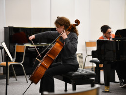 Audition de Violoncelle | Frédéric AUDIBERT & Chloé TRISCORNIA