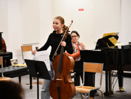 Audition de Violoncelle | Frédéric AUDIBERT & Chloé TRISCORNIA