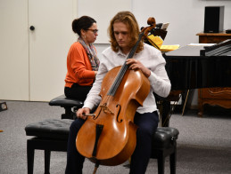 Audition de Violoncelle | Frédéric AUDIBERT & Chloé TRISCORNIA